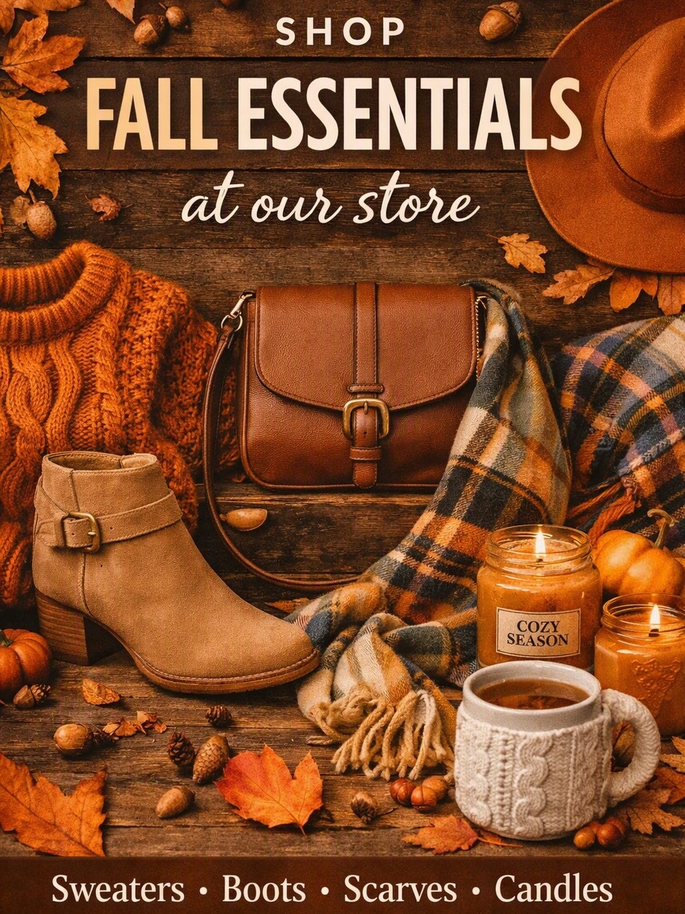 Fall Essentials Sale At My Store